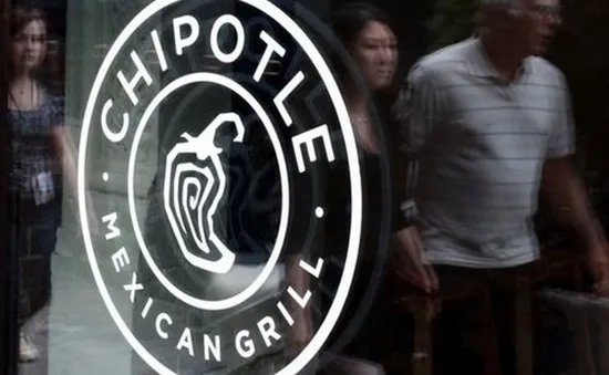 Cổ phiếu Chipotle mất gần 5% giá trị