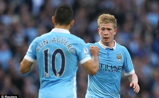 De Bruyne dẫn đầu Top ngôi sao kiến tạo hay nhất năm 2015