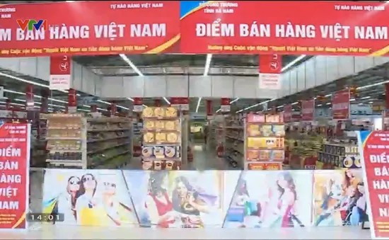 Đã có 28 điểm bán hàng Việt ổn định trên toàn quốc