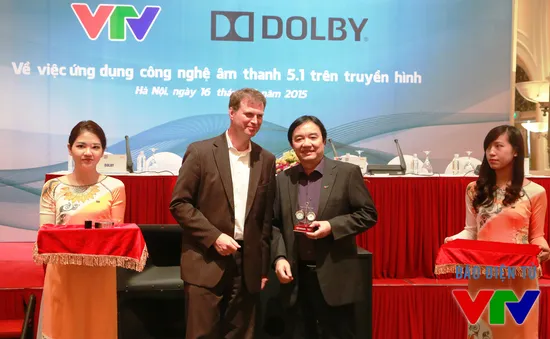 Hợp tác với Dolby, VTV phát sóng âm thanh vòm trên kênh truyền hình số mặt đất
