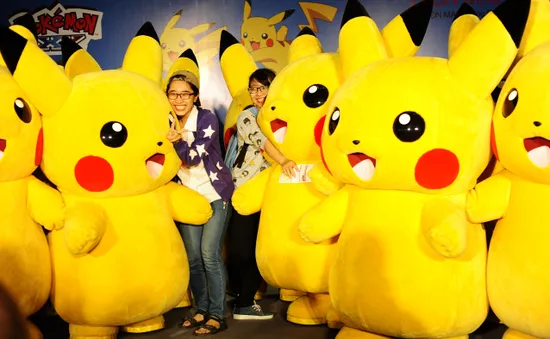 Tưng bừng lễ hội Pikachu lần đầu tiên ở Hà Nội