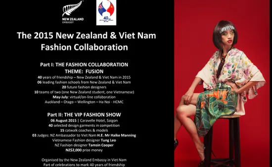 Sinh viên Việt Nam- New Zealand kết nối sáng tạo qua thời trang