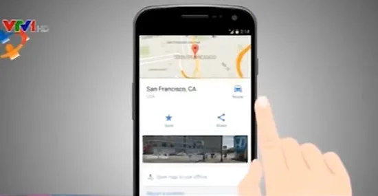 Google Maps hoạt động không cần Internet