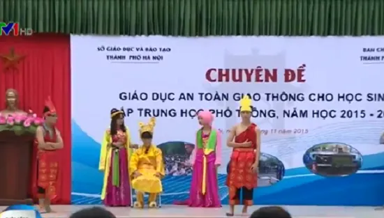 Hà Nội: Triển khai giáo dục ý thức tham gia giao thông cho học sinh