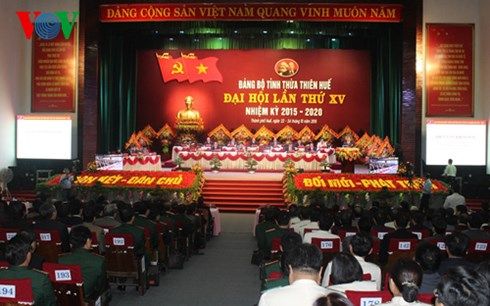 Khai mạc Đại hội Đảng bộ tỉnh Thừa Thiên Huế