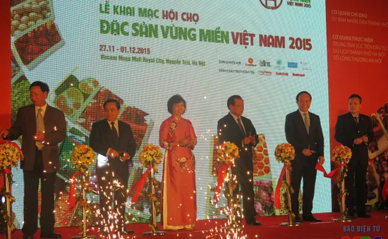 Hơn 40 tỉnh tham gia Hội chợ Đặc sản vùng miền 2015