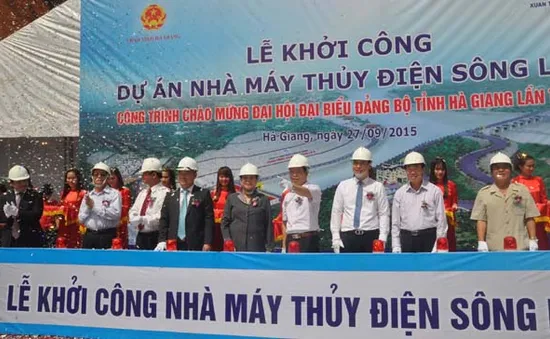 Hà Giang: Khởi công nhà máy thủy điện sông Lô 6