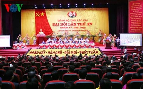 Lào Cai khai mạc Đại hội Đảng bộ tỉnh nhiệm kỳ 2015 - 2020