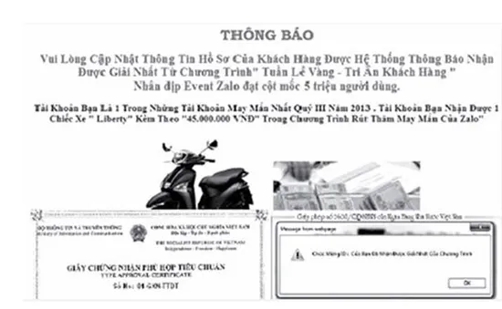 Thủ đoạn lừa đảo qua mạng ngày càng tinh vi