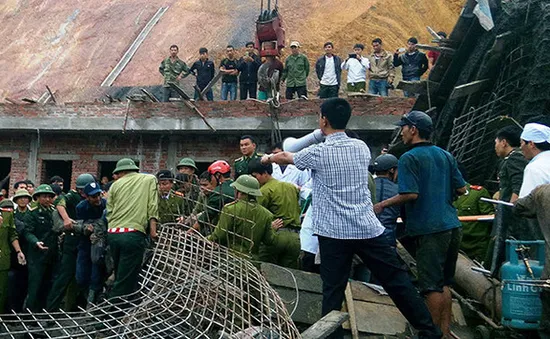 Sập công trình trạm xăng ở Hà Tĩnh: Do giàn giáo mất khả năng chịu lực