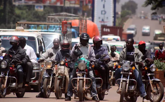Uganda phát triển dịch vụ xe ôm an toàn