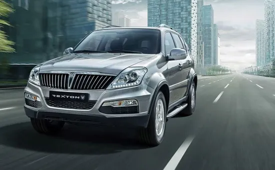 SsangYong Rexton bản cải tiến lộ diện