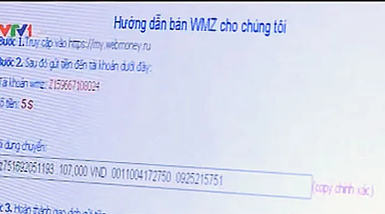 Cẩn trọng với website đổi tiền ảo lừa khách hàng