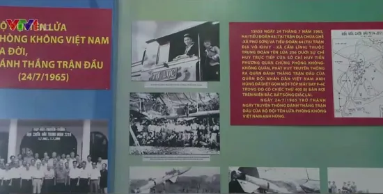 Khai mạc triển lãm "50 năm Tên lửa Phòng không Việt Nam"