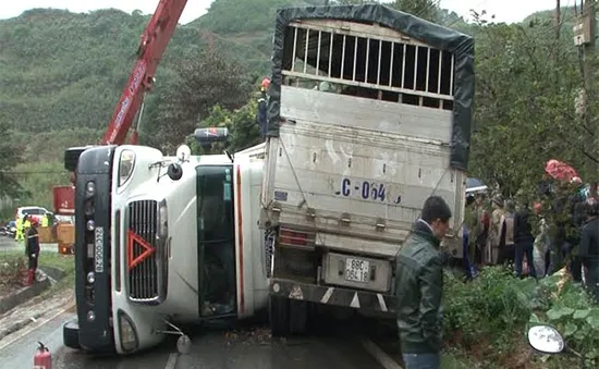 Tai nạn giao thông nghiệm trọng trên QL4D (Lào Cai), 2 người tử vong