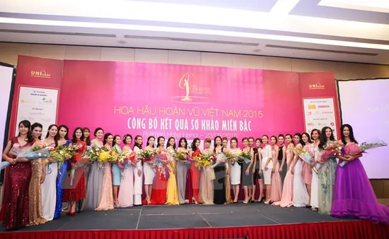 Lộ diện top 35 thí sinh Hoa hậu Hoàn vũ Việt Nam 2015 khu vực miền Bắc