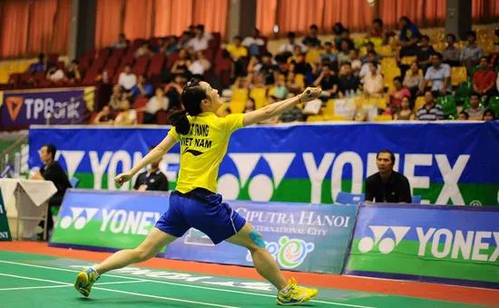 Toàn bộ các tay vợt Việt Nam bị loại khỏi giải Ciputra 2015