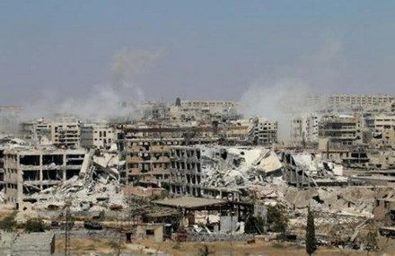 Phiến quân ra hàng quân đội Syria tại thành phố Aleppo