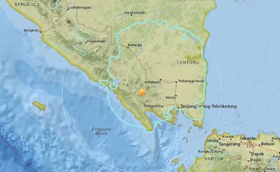 Indonesia: Động đất mạnh làm rung chuyển đảo Sumatra