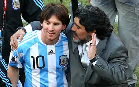 Messi và Maradona không nói chuyện với nhau nhiều năm qua