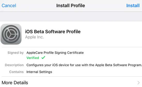 Apple phát hành bản iOS 10 beta đầu tiên