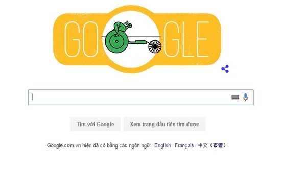 Google thay doodle chào mừng Paralympics 2016