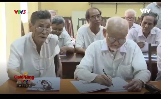 Café Sáng với VTV3: Lớp học chữ đặc biệt dành cho những người cao tuổi