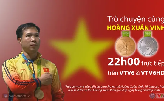 Bản tin 360 độ Thể thao đặc biệt về xạ thủ Hoàng Xuân Vinh (20h00, 15/8 trên VTV6)