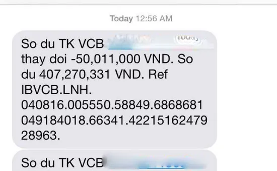 Khách hàng Vietcombank mất 500 triệu đồng: Liên quan đến đối tượng cả trong nước và nước ngoài