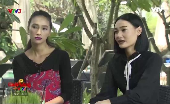 Café Sáng với VTV3: Gặp gỡ “song Trang” của Vietnam’s Next Top Model