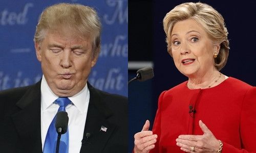 Ông Trump vượt bà Clinton trong hai khảo sát toàn quốc