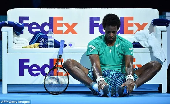 ATP World Tour Finals 2016: Monfils bỏ cuộc vì chấn thương, Goffin thay thế!