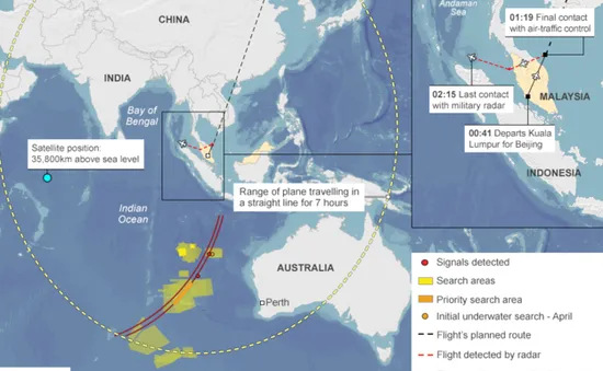 Mảnh vỡ ghế và cánh của MH370 được tìm thấy tại bờ biển Madagascar?