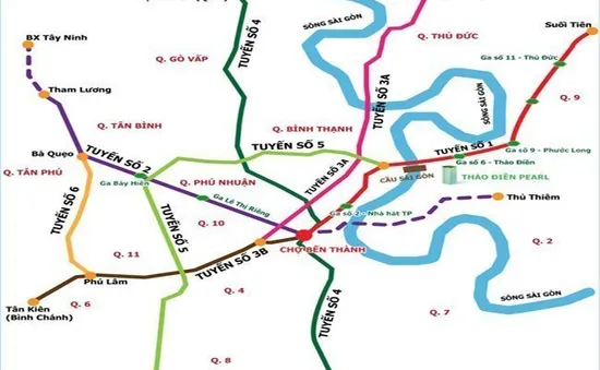 TP.HCM: Gần 42.000 tỉ đồng xây tuyến metro số 5