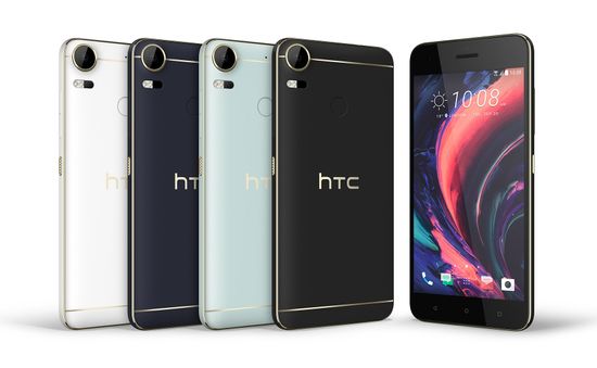 HTC Desire 10 Pro sở hữu RAM 4GB, hỗ trợ chụp selfie bằng giọng nói