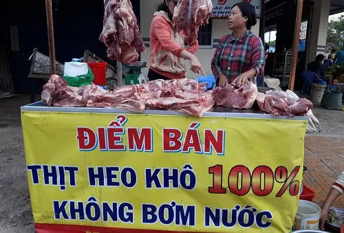 Xây dựng điểm bán thịt sạch tại Bạc Liêu