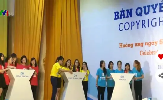 Tổ chức gameshow “Bản quyền và sáng tạo”