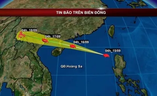 Bão số 3: Cấm biển hoàn toàn từ ngày 18/8