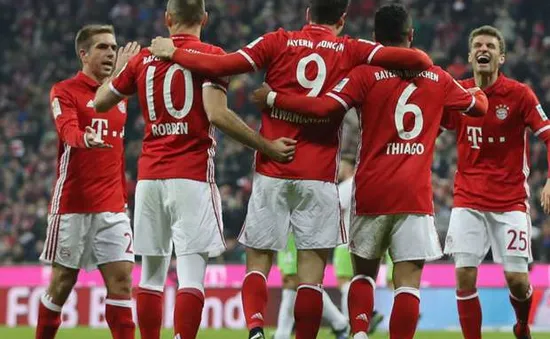 Vòng 14 Bundesliga: Bayern Munich đòi lại ngôi đầu từ Leipzig