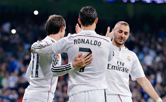 77% fan Real Madrid không muốn tam tấu BBC chơi trận gặp Napoli