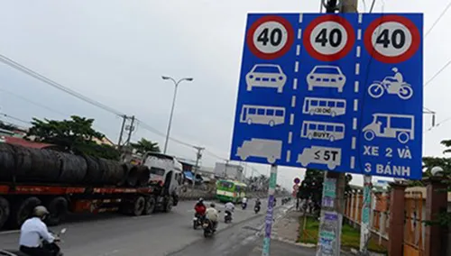 Dỡ bỏ gần 1.800 biển báo hạn chế tốc độ dưới 50 km/h