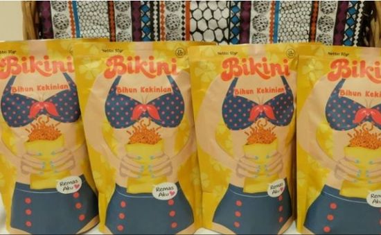 Indonesia: Cấm bán loại bim bim “Bikini”