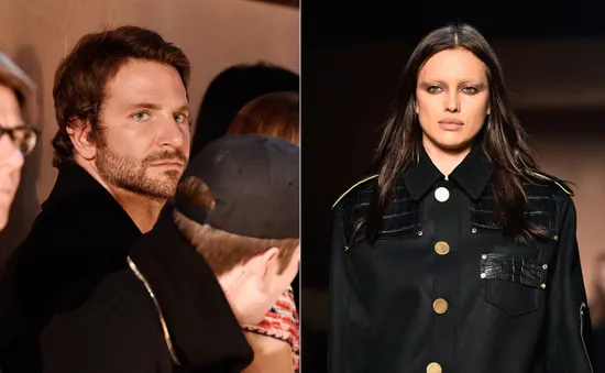 Bradley Cooper “dán mắt" vào bồ cũ của Ronaldo