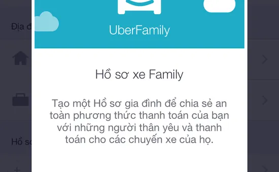 Uber ra mắt tính năng chi trả theo nhóm nhân Ngày của Mẹ