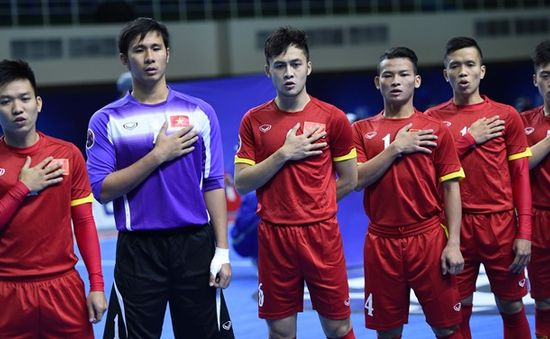 Sáng mai (12/9), ĐT Futsal Việt Nam ra quân tại VCK World Cup 2016