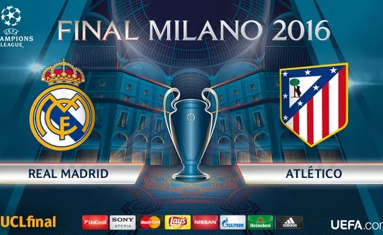 Derby Madrid tái hiện ở chung kết Champions League lần thứ 2 trong 3 năm