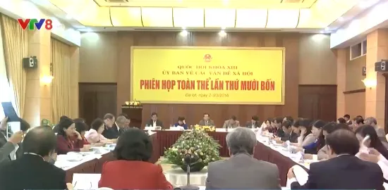 Ủy ban Các vấn đề xã hội thẩm tra báo cáo của Chính phủ về quỹ BHXH