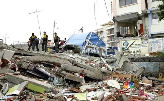 Lãnh đạo Việt Nam gửi điện thăm hỏi về động đất ở Ecuador