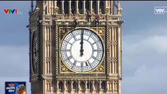 Lần đầu tiên đồng hồ Big Ben ngưng hoạt động để bảo dưỡng