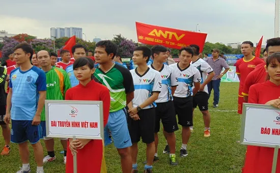 VTV tham gia Giải bóng đá phong trào các cơ quan báo chí Press Cup 2016